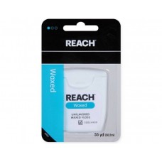 Reach Unflavoured Wax Dental Floss, 55 yd, 1 Retail Pack